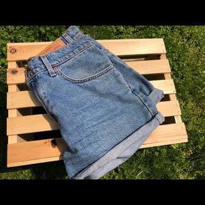 Vintage Levi High Waisted Shorts